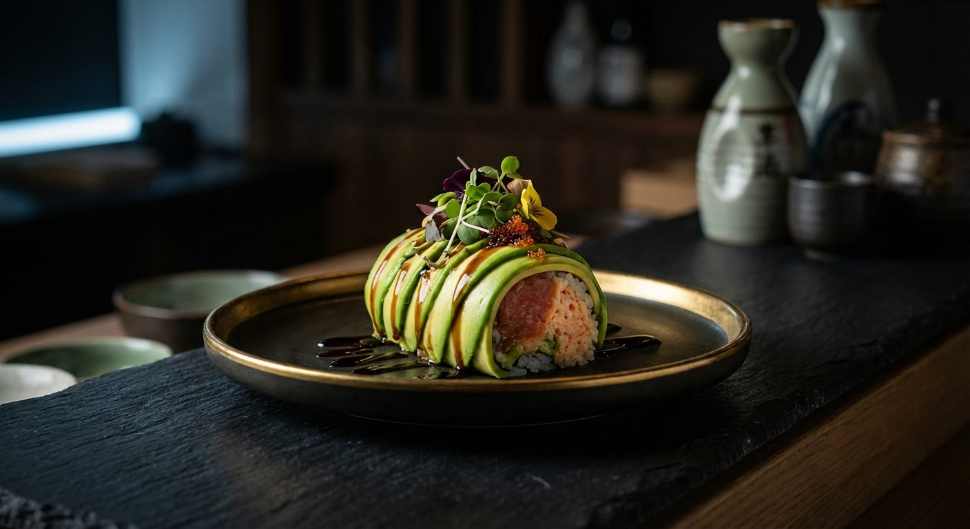 Stuffed Avocado - Starters at Main Menu
