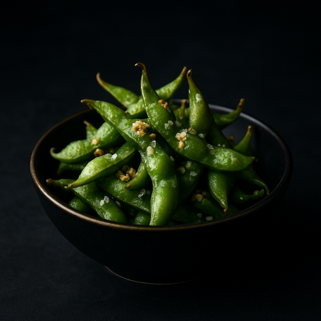 Steamed Soybeans - Starters at Main Menu