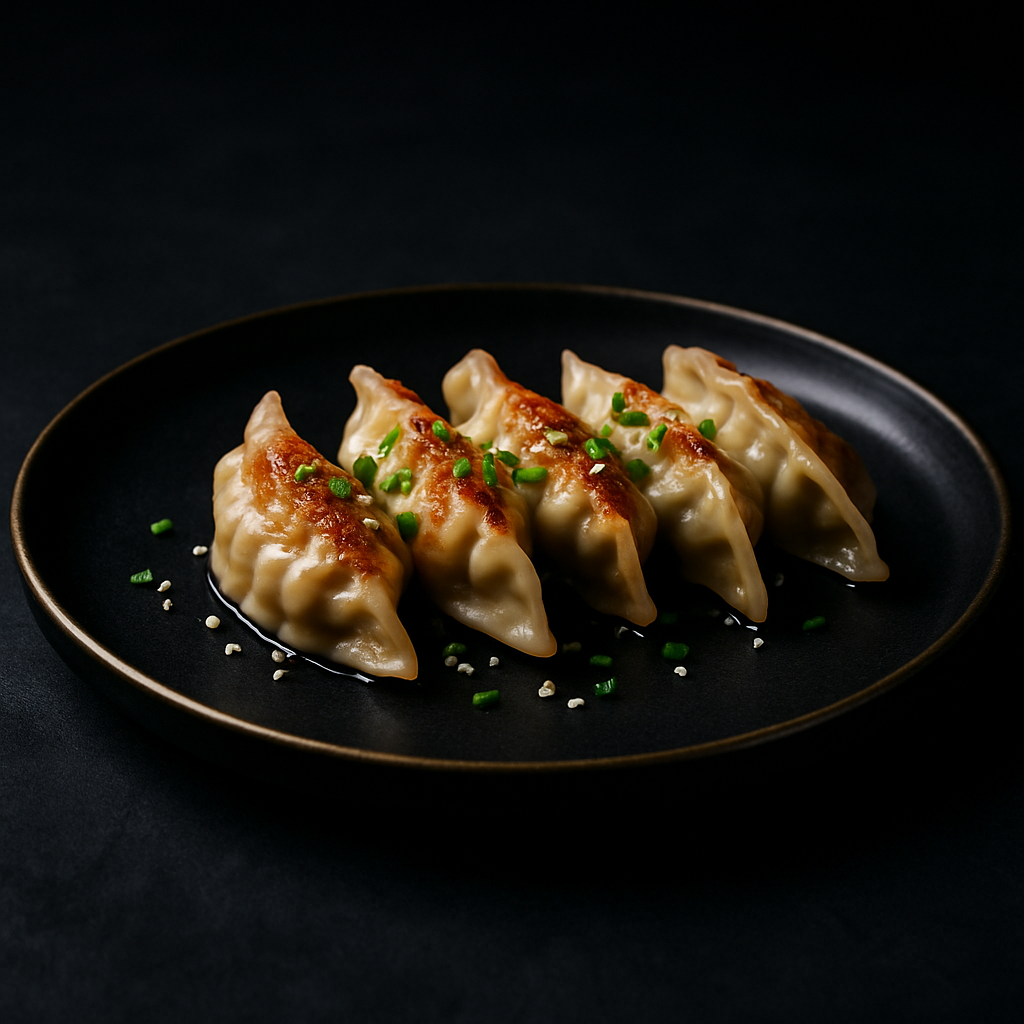 Pan-Fried Dumplings - Starters at Main Menu