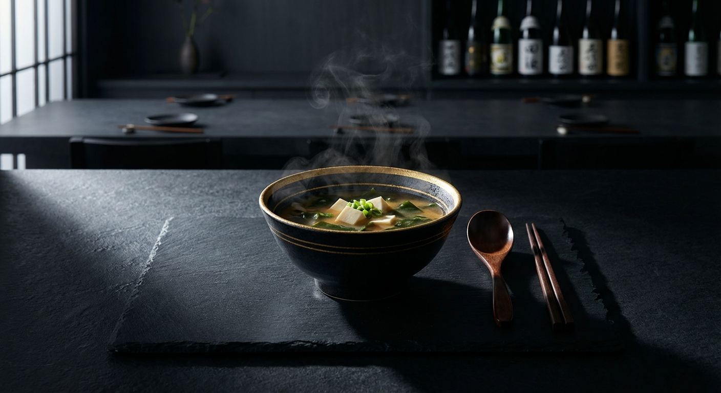 Traditional Miso Soup - Soups & Salads at Main Menu