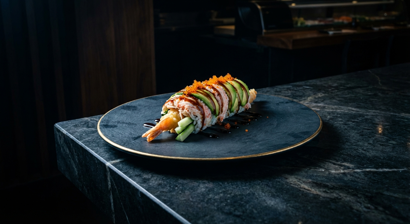 Prawn Crunch - Signature Rolls at Main Menu