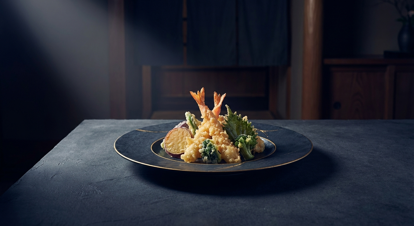 Tempura Sampler - Starters at Main Menu