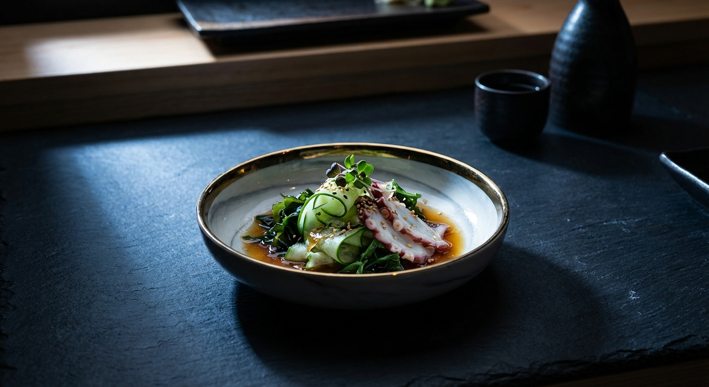 Cucumber Sunomono - Soups & Salads at Main Menu