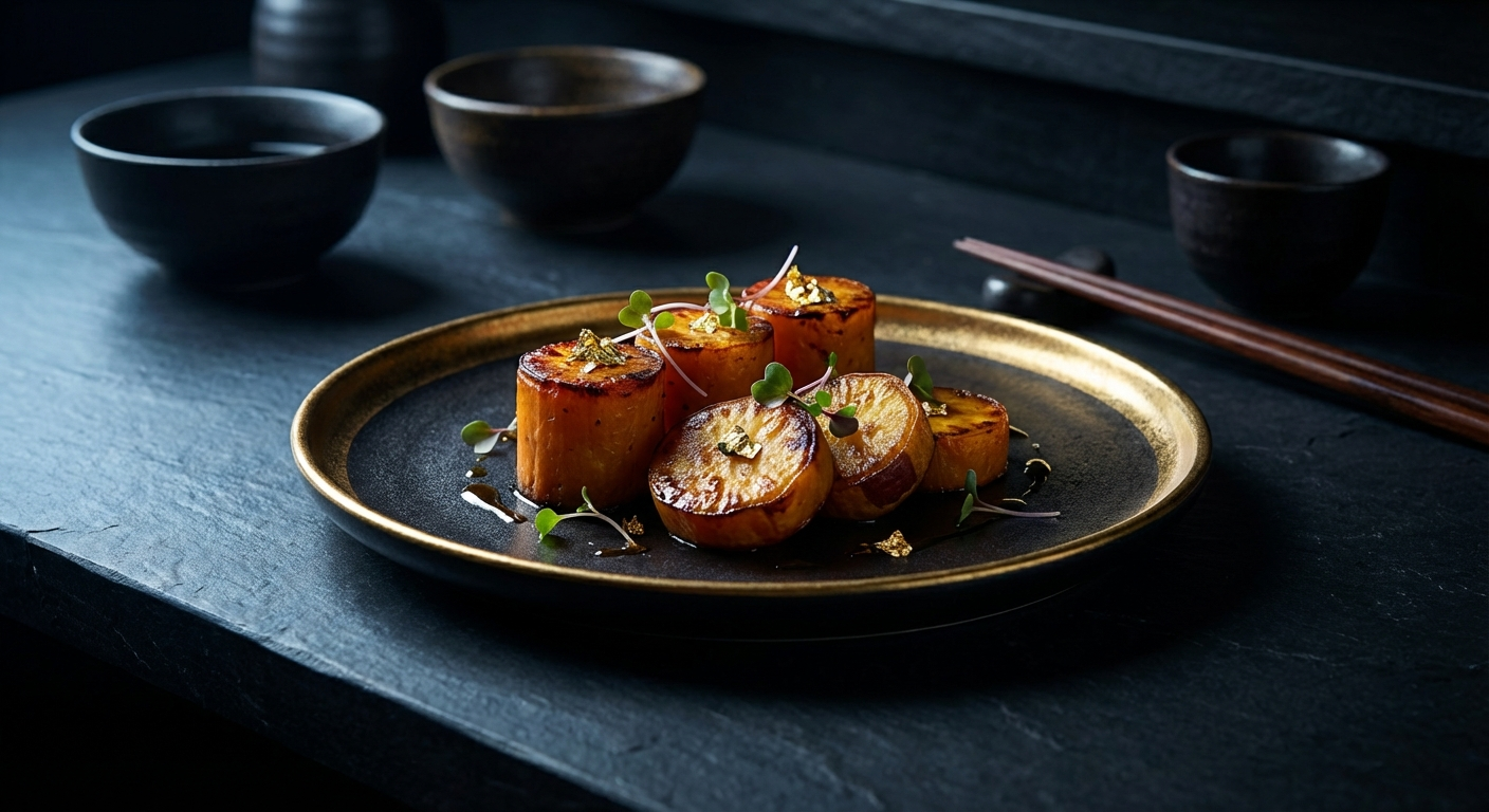 Sweet Potato Tempura - Basic Rolls at Main Menu